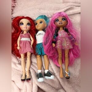 Rainbow high lot of 3 dolls lot 4